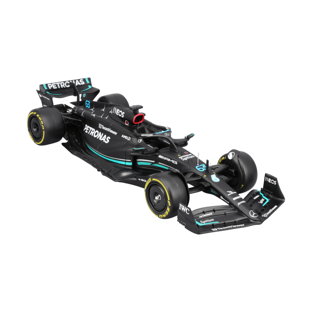 1:24 F1 2024 with Figure - Mercedes-AMG W14 #63 George Russell