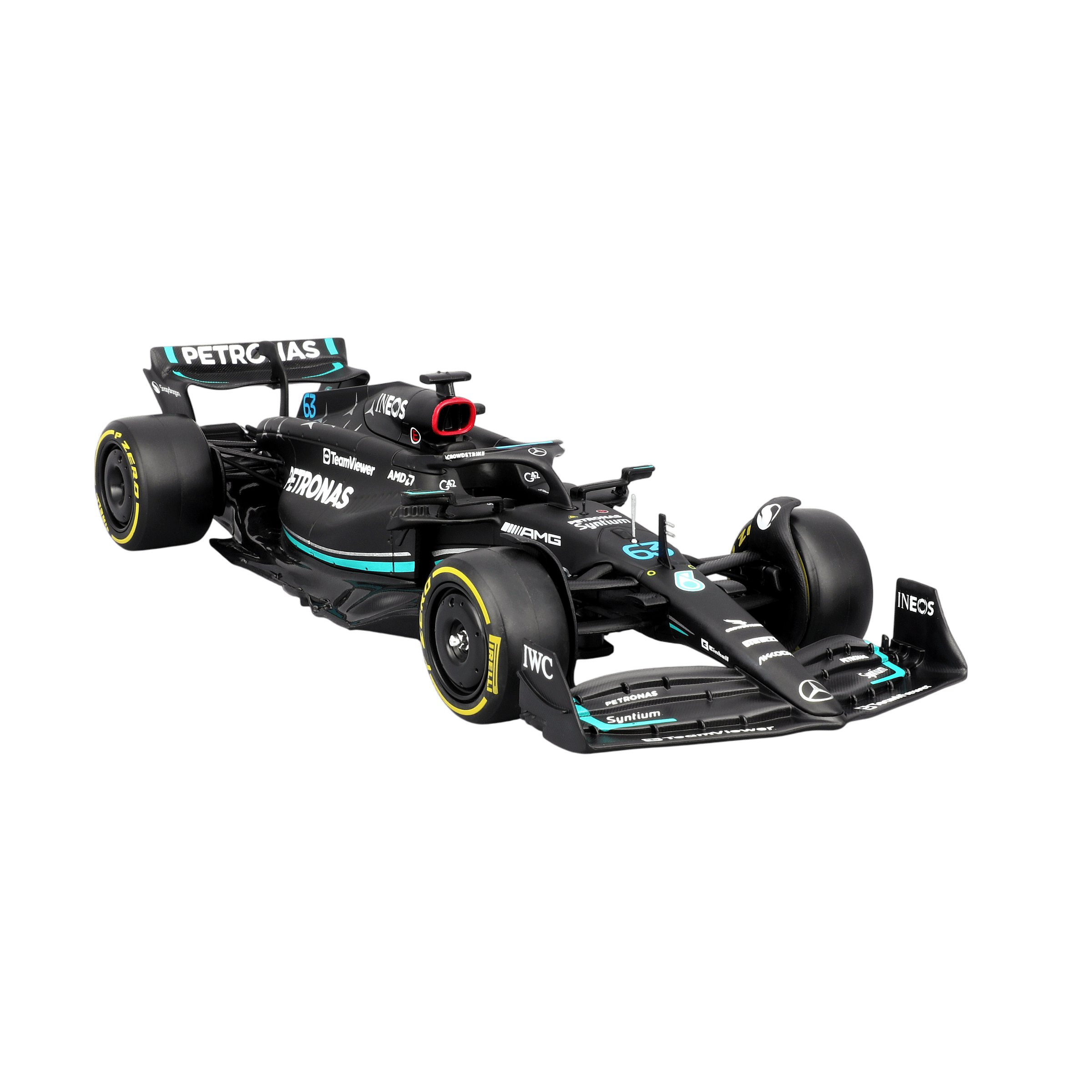 1:24 F1 2024 with Figure - Mercedes-AMG W14 #63 George Russell - Image 9