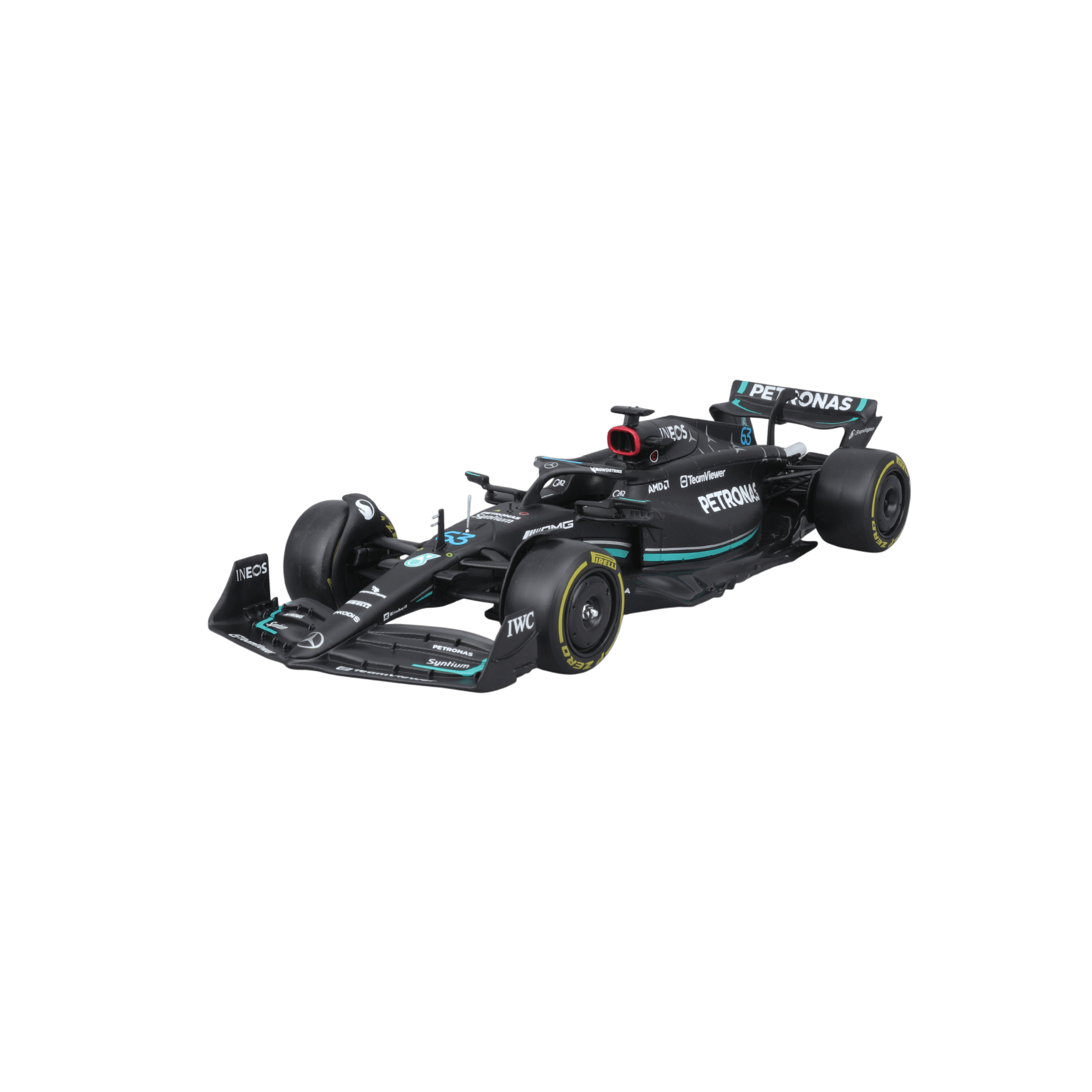 1:24 F1 2024 with Figure - Mercedes-AMG W14 #63 George Russell - Image 8