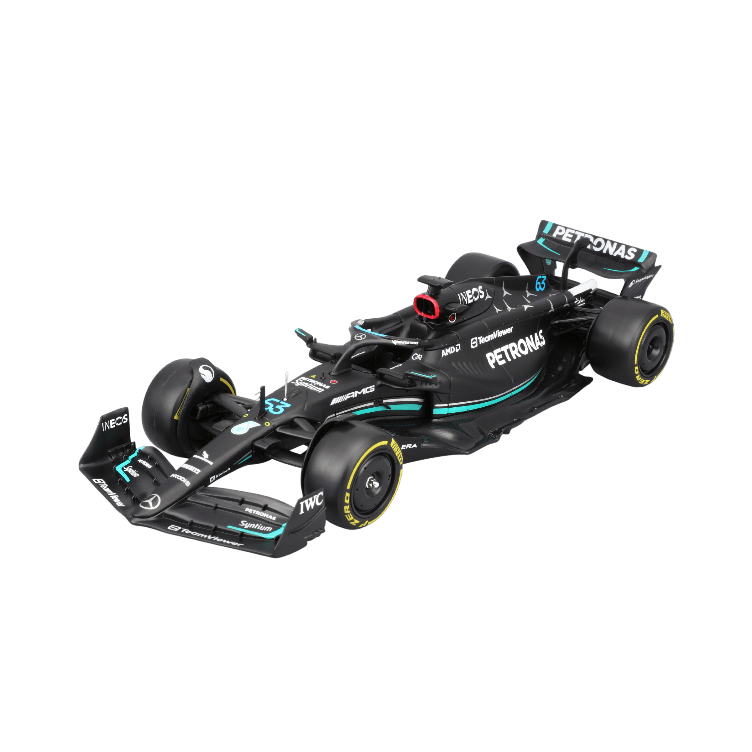 1:24 F1 2024 with Figure - Mercedes-AMG W14 #63 George Russell - Image 5