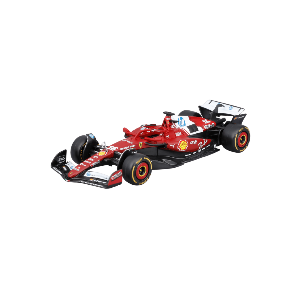 1:43 F1 2025 - Ferrari SF-25 #16 Charles Leclerc in Window Box