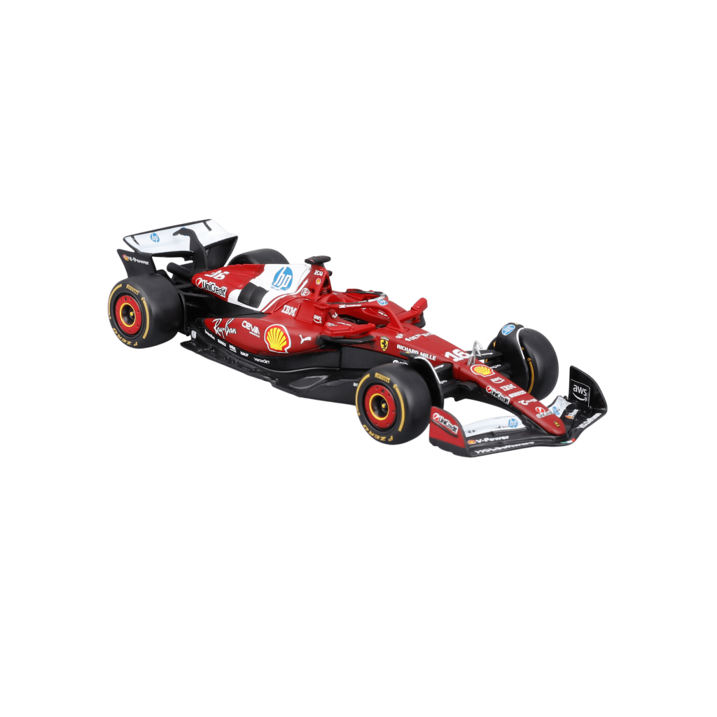 1:43 F1 2025 - Ferrari SF-25 #16 Charles Leclerc in Window Box