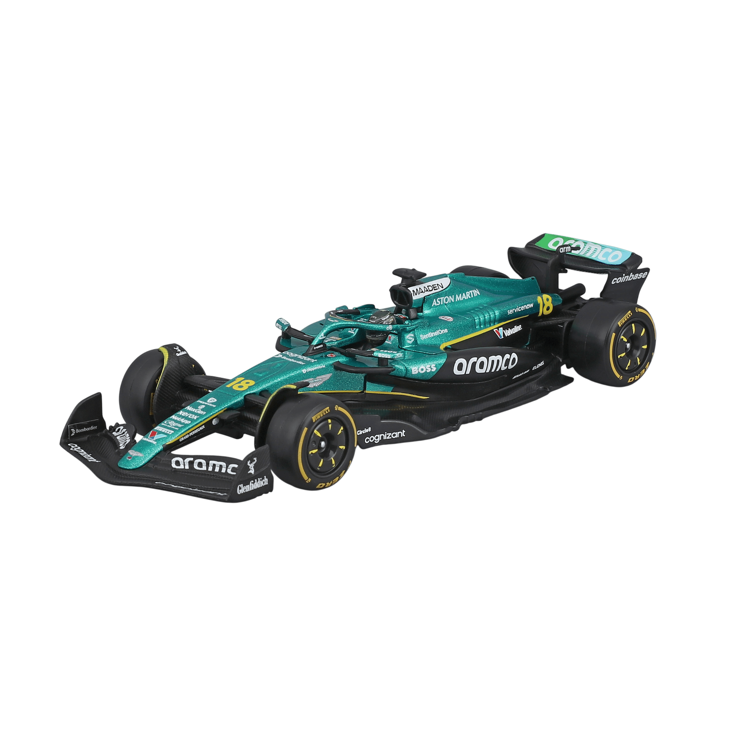 1:43 F1 2025 - Aston Martin AMR25 #18 Lance Stroll in Acrylic Box - Image 14