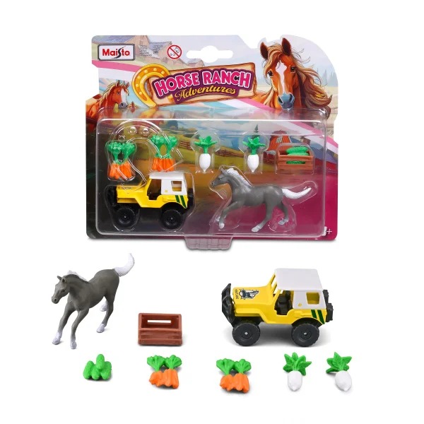 3"Maisto MWM My Horse Fun, 4 assorted styles