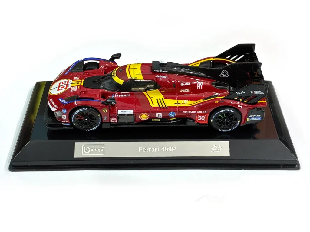 1:43 WEC 2025 – Ferrari 499P – #50 Fuoco, Molina, Nielsen in Acrylic Box