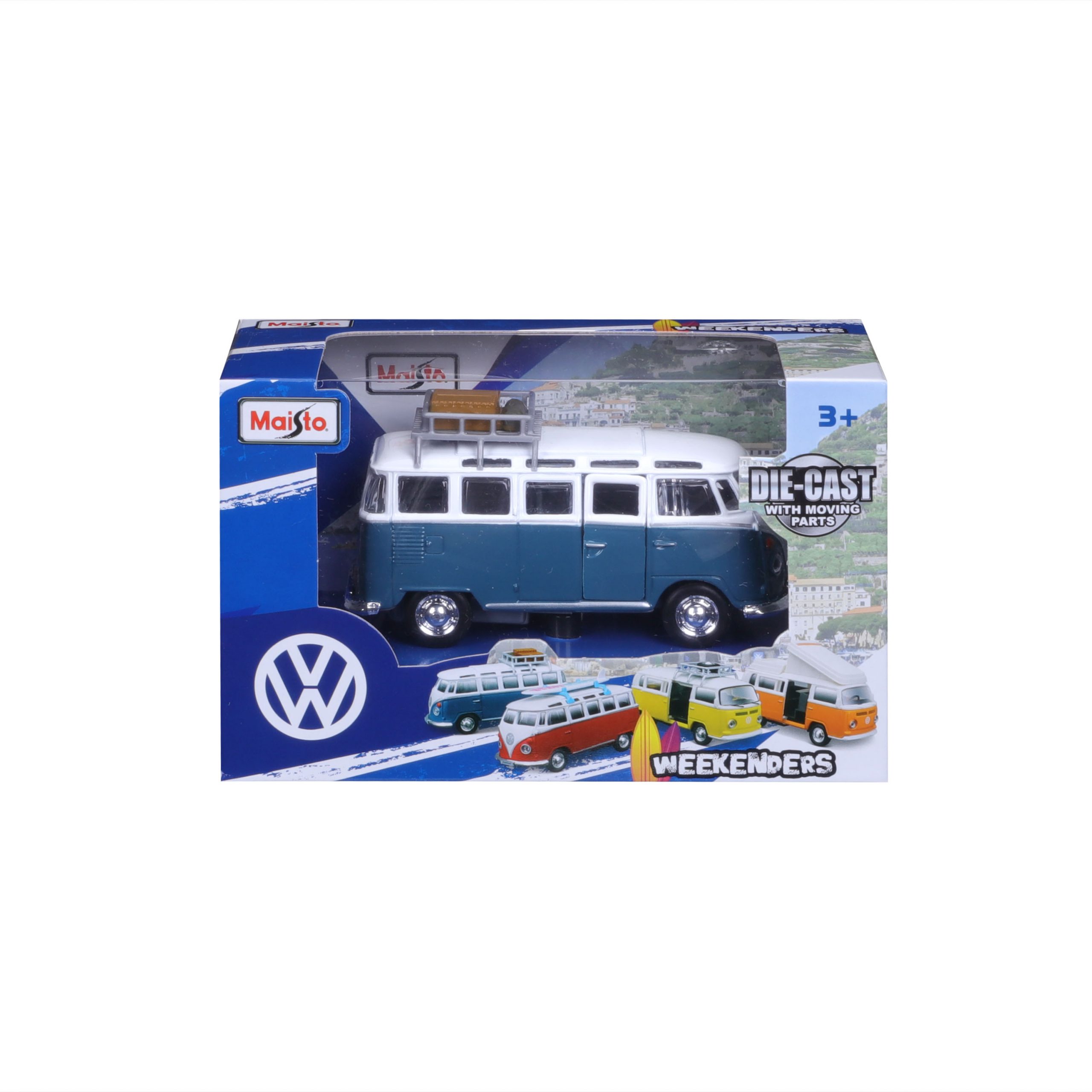 1:43 Weekend VW - VW Van Samba & VW Type 2 - Image 1