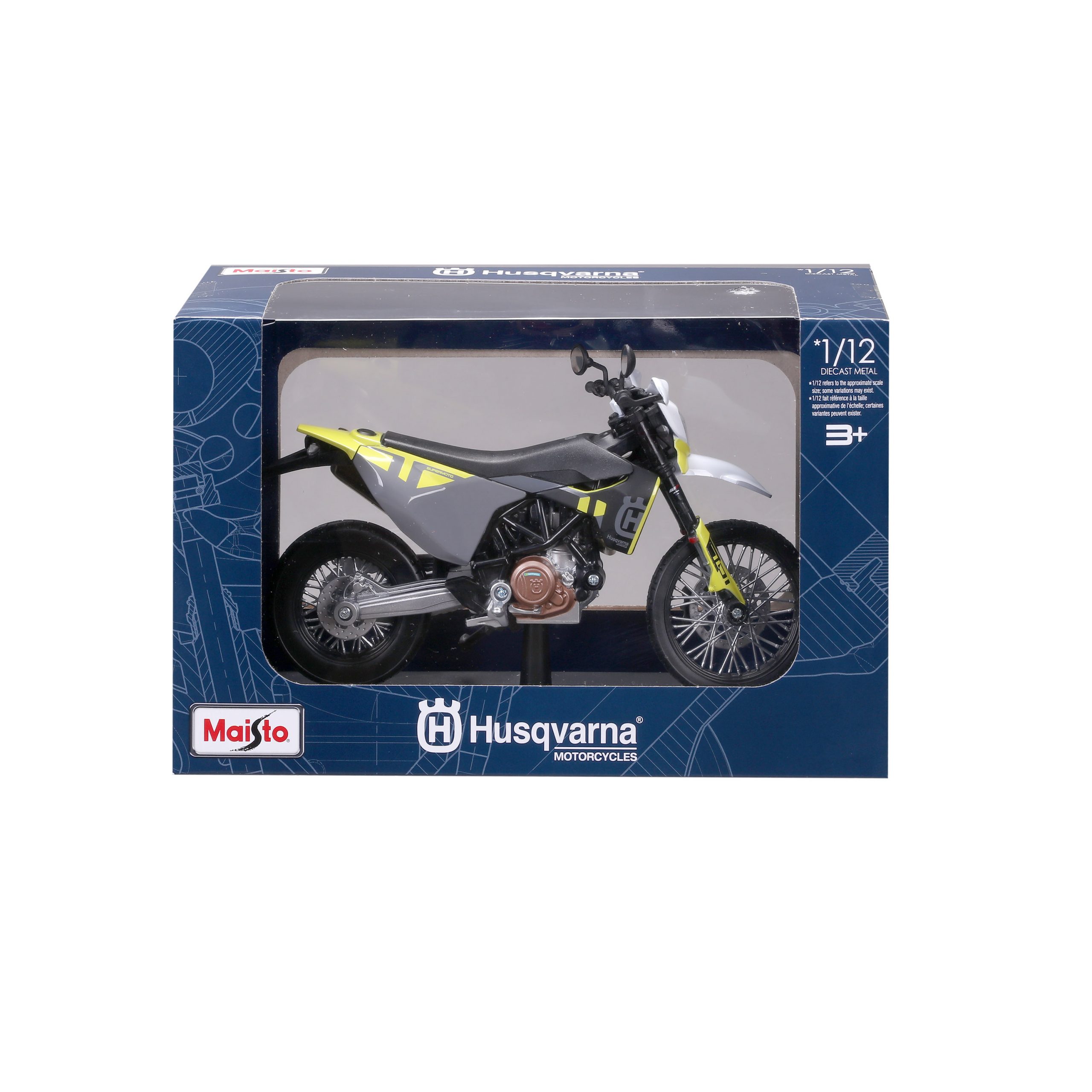 1:12 Motorcycles with stand - Assorted - Image 3
