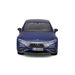 1:27 Maisto Special Edition - Mercedes-Benz EQS - Metallic Blue in Window Box - Image 8