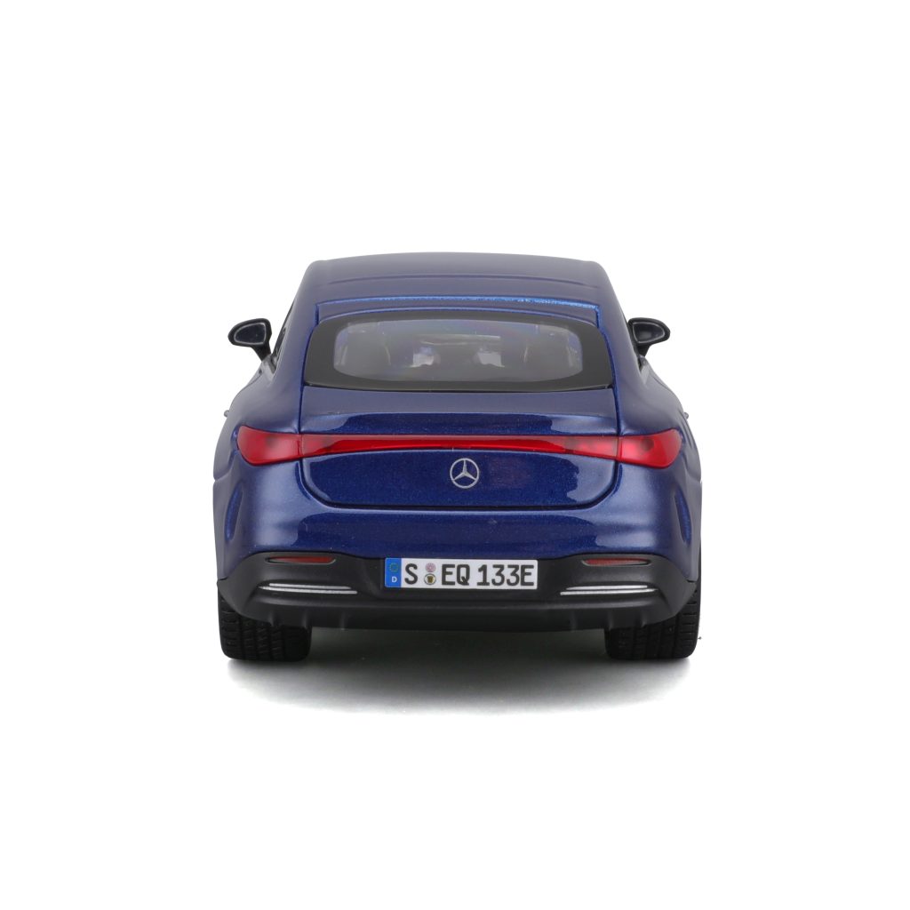 1:27 Maisto Special Edition - Mercedes-Benz EQS - Metallic Blue in Window Box