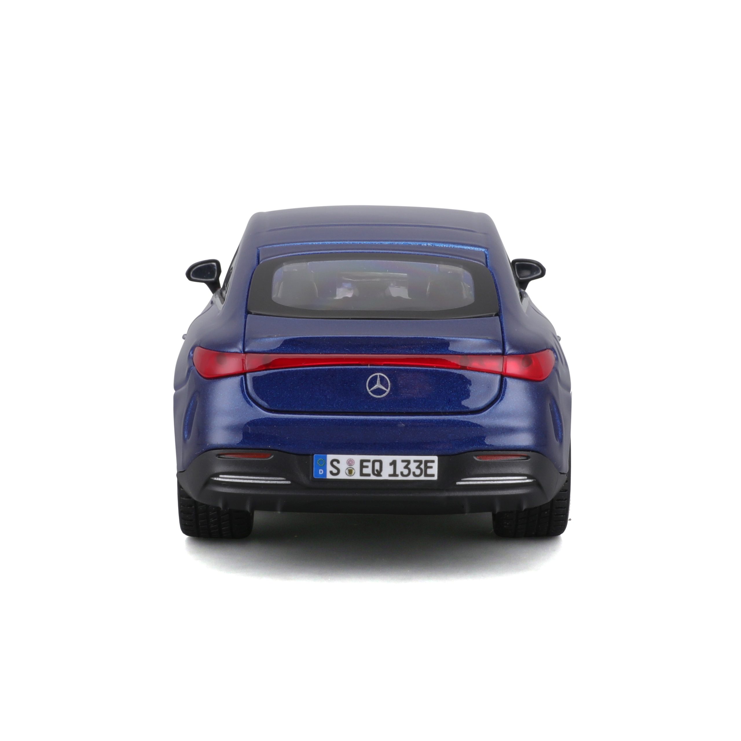 1:27 Maisto Special Edition - Mercedes-Benz EQS - Metallic Blue in Window Box - Image 9