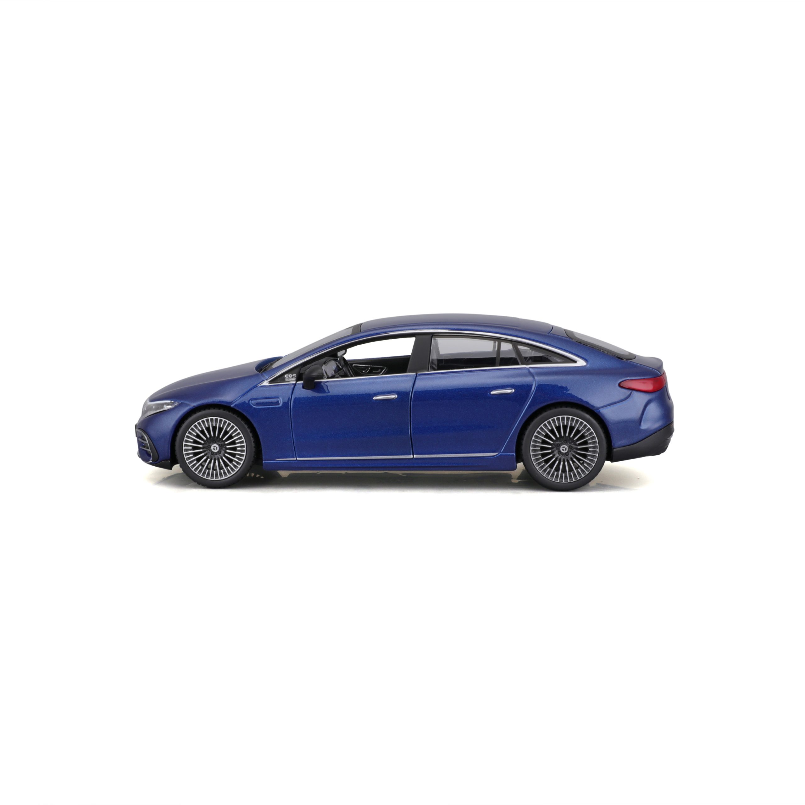 1:27 Maisto Special Edition - Mercedes-Benz EQS - Metallic Blue in Window Box - Image 10