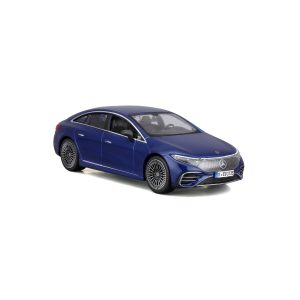 1:27 Maisto Special Edition - Mercedes-Benz EQS - Metallic Blue in Window Box - Image 12