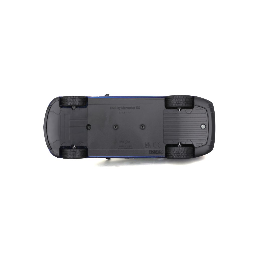 1:27 Maisto Special Edition - Mercedes-Benz EQS - Metallic Blue in Window Box