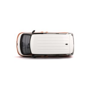 1:24 Maisto Special Edition – 2023 VW ID. BUZZ - White/Orange in Window Box - Image 5