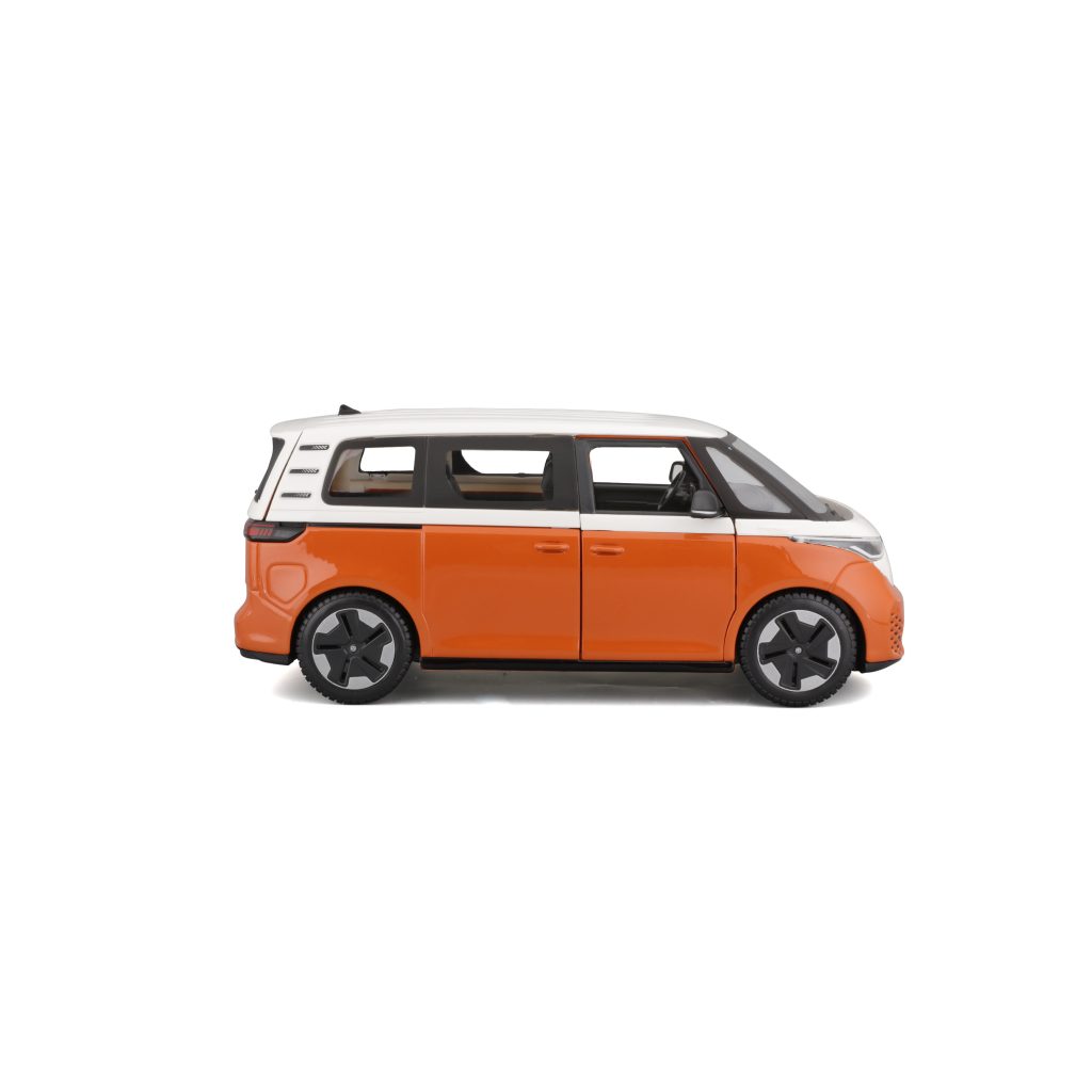 1:24 Maisto Special Edition – 2023 VW ID. BUZZ - White/Orange in Window Box