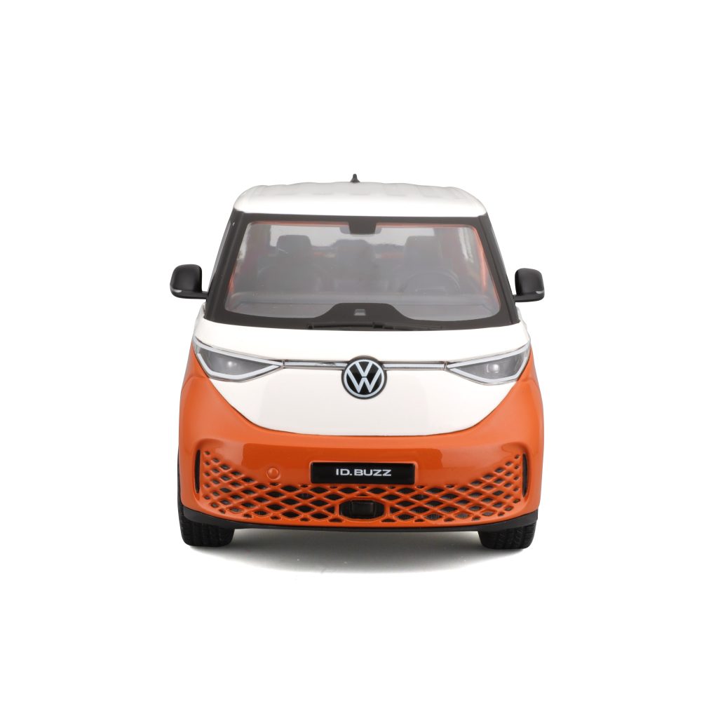 1:24 Maisto Special Edition – 2023 VW ID. BUZZ - White/Orange in Window Box
