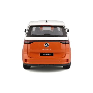 1:24 Maisto Special Edition – 2023 VW ID. BUZZ - White/Orange in Window Box - Image 4