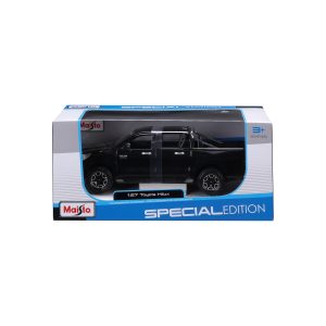 1:27 Maisto Special Edition – Toyota Hilux - Black in Window Box - Image 10