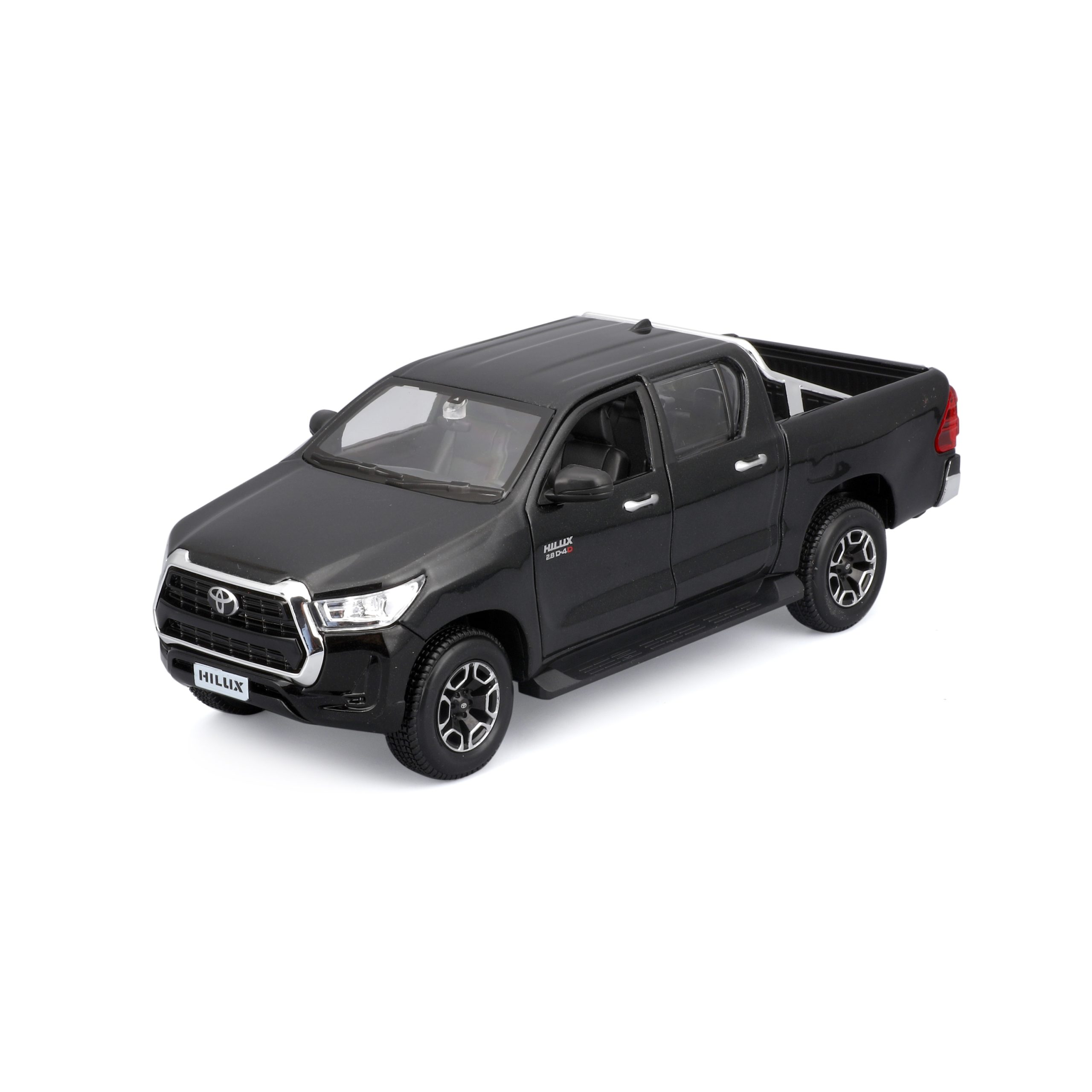 1:27 Maisto Special Edition – Toyota Hilux - Black in Window Box - Image 3
