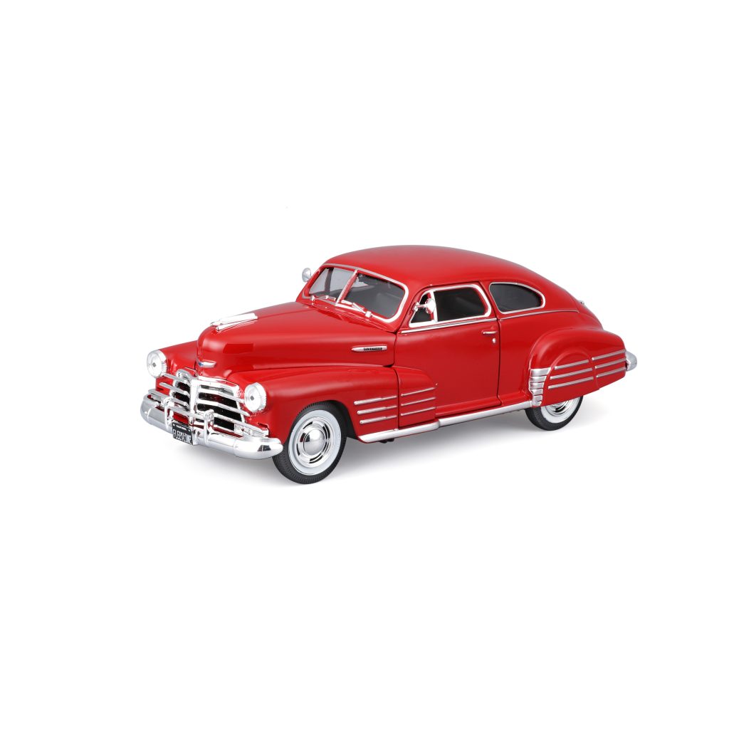 1:24 Maisto Special Edition – 1948 Chevrolet® Fleetline Aerosedan - Red in Window Box