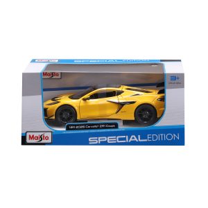 1:24 Corvette ZR1 Coupe - Yellow in Window Box - Image 5