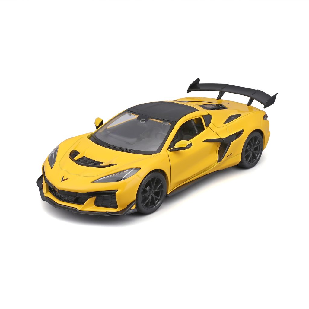 1:24 Corvette ZR1 Coupe - Yellow in Window Box