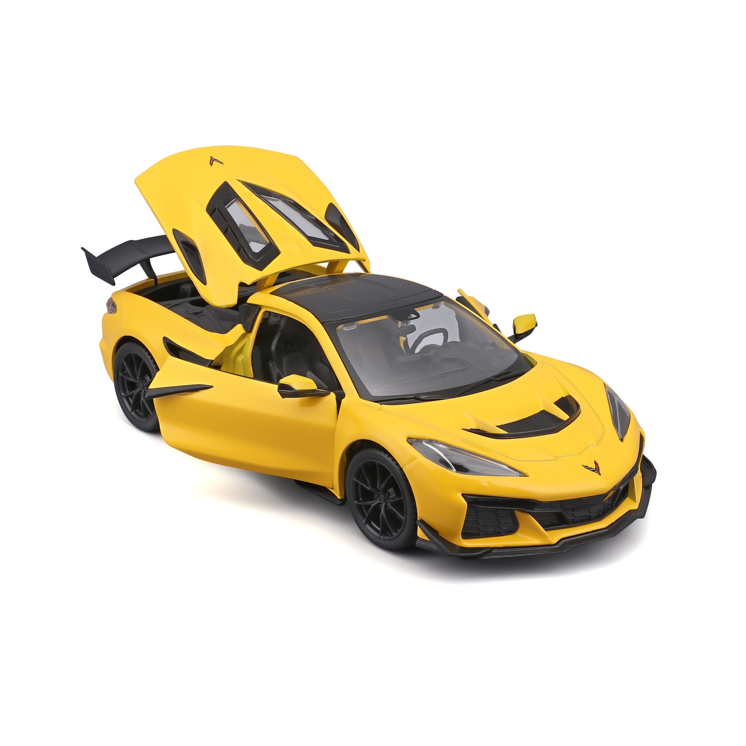 1:24 Corvette ZR1 Coupe - Yellow in Window Box - Image 1