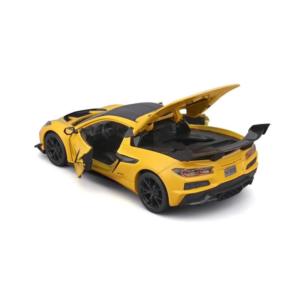 1:24 Corvette ZR1 Coupe - Yellow in Window Box