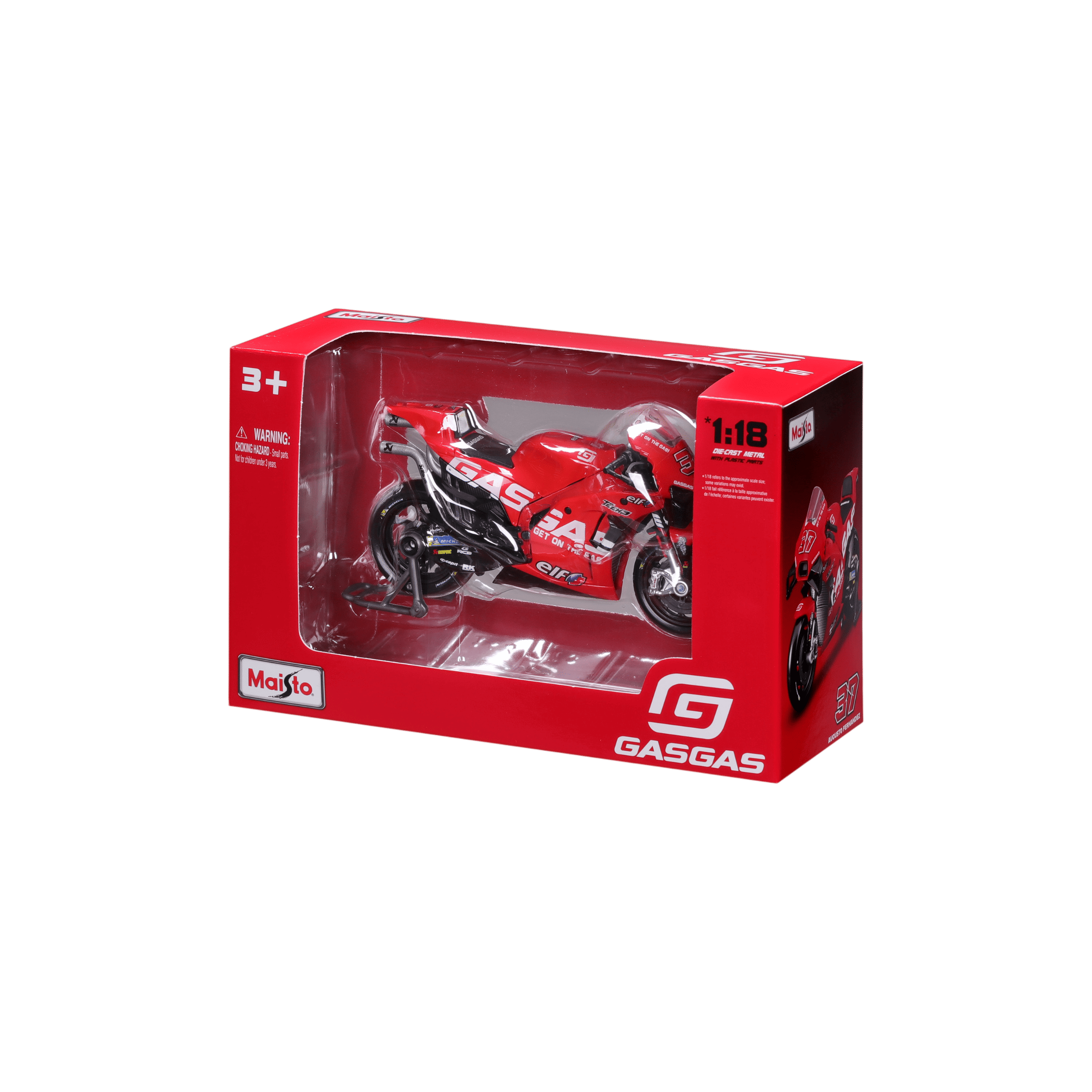 1:18 MotoGP 2023 – GASGAS Tech3 MotoGP #37 Augusto Fernandez - Image 8