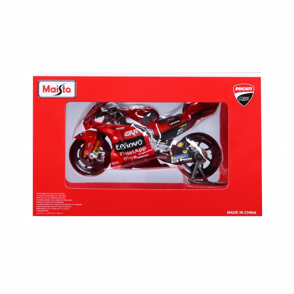 1:18 MotoGP 2025 - Ducati Lenovo Team #63 Francesco Bagnaia