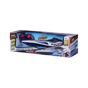 1.24 Hydroblaster RC Boat - White Blue - Image 18