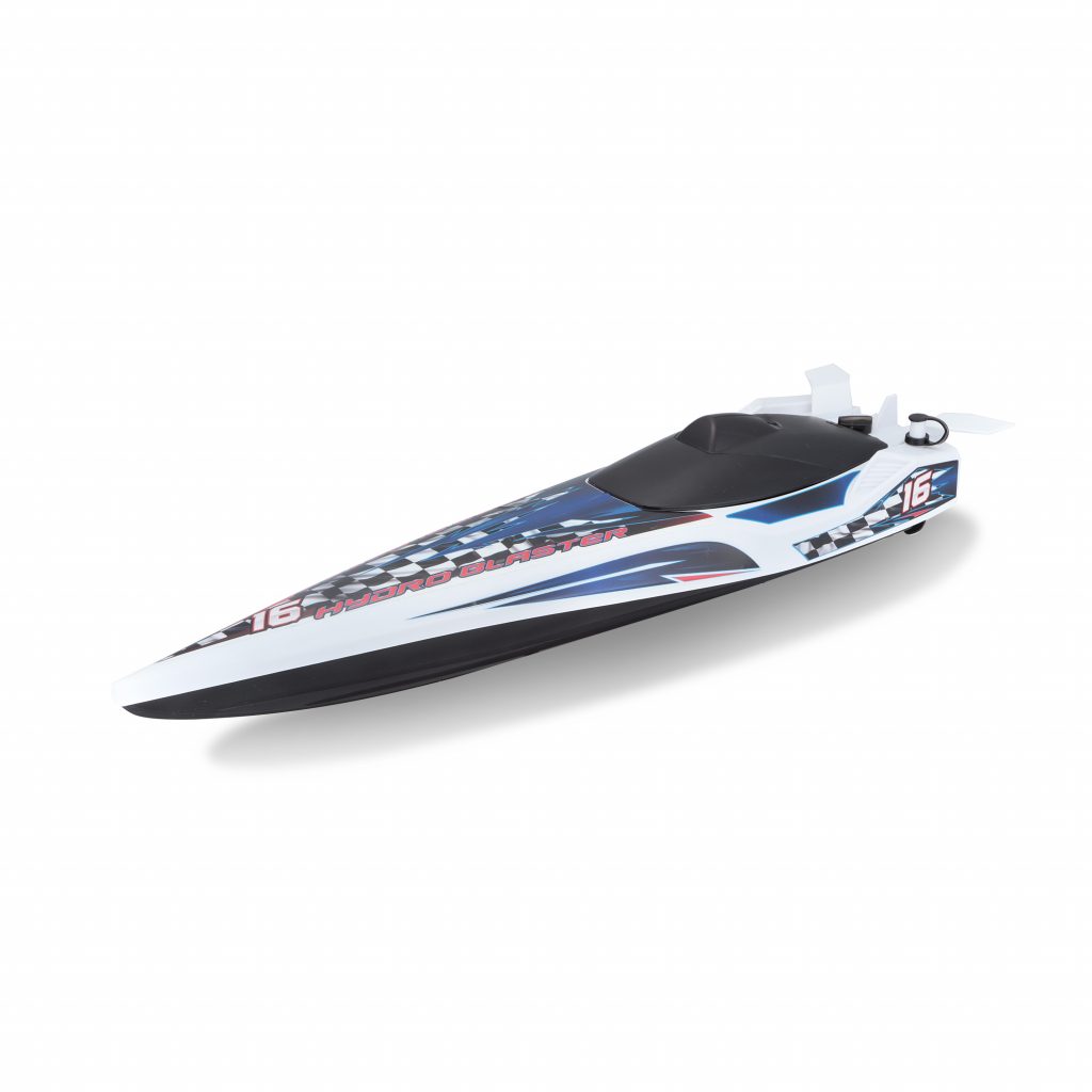 1.24 Hydroblaster RC Boat - White Blue