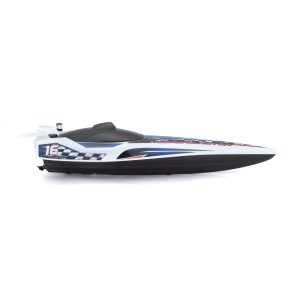 1.24 Hydroblaster RC Boat - White Blue - Image 13