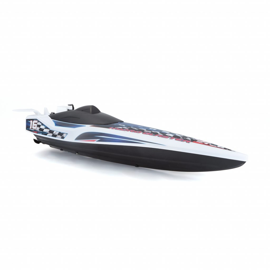 1.24 Hydroblaster RC Boat - White Blue