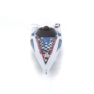 1.24 Hydroblaster RC Boat - White Blue - Image 6
