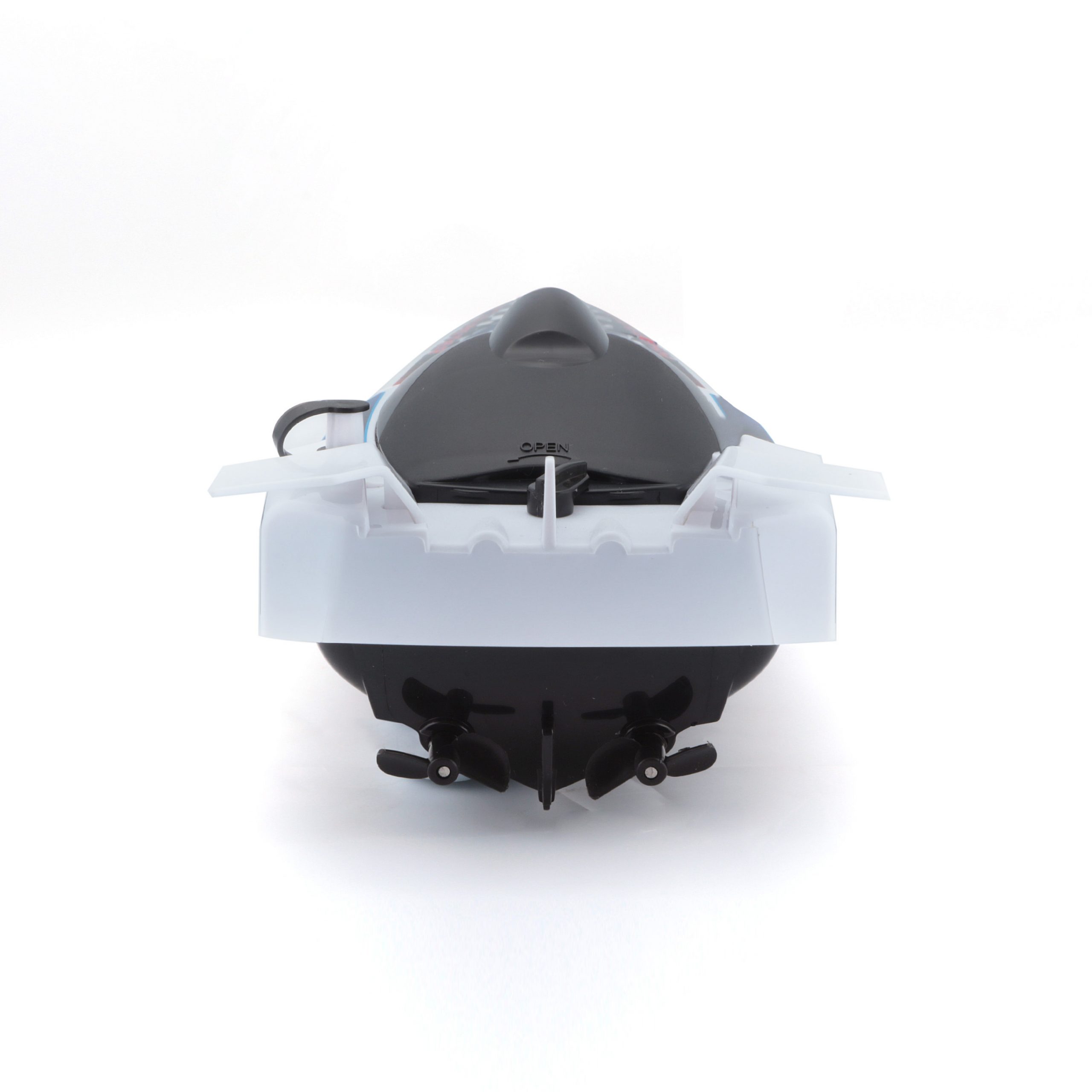 1.24 Hydroblaster RC Boat - White Blue - Image 7