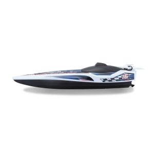1.24 Hydroblaster RC Boat - White Blue - Image 8