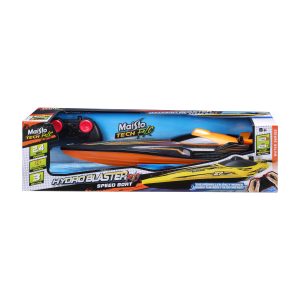1.24 Hydroblaster RC Boat - Orange Black - Image 1