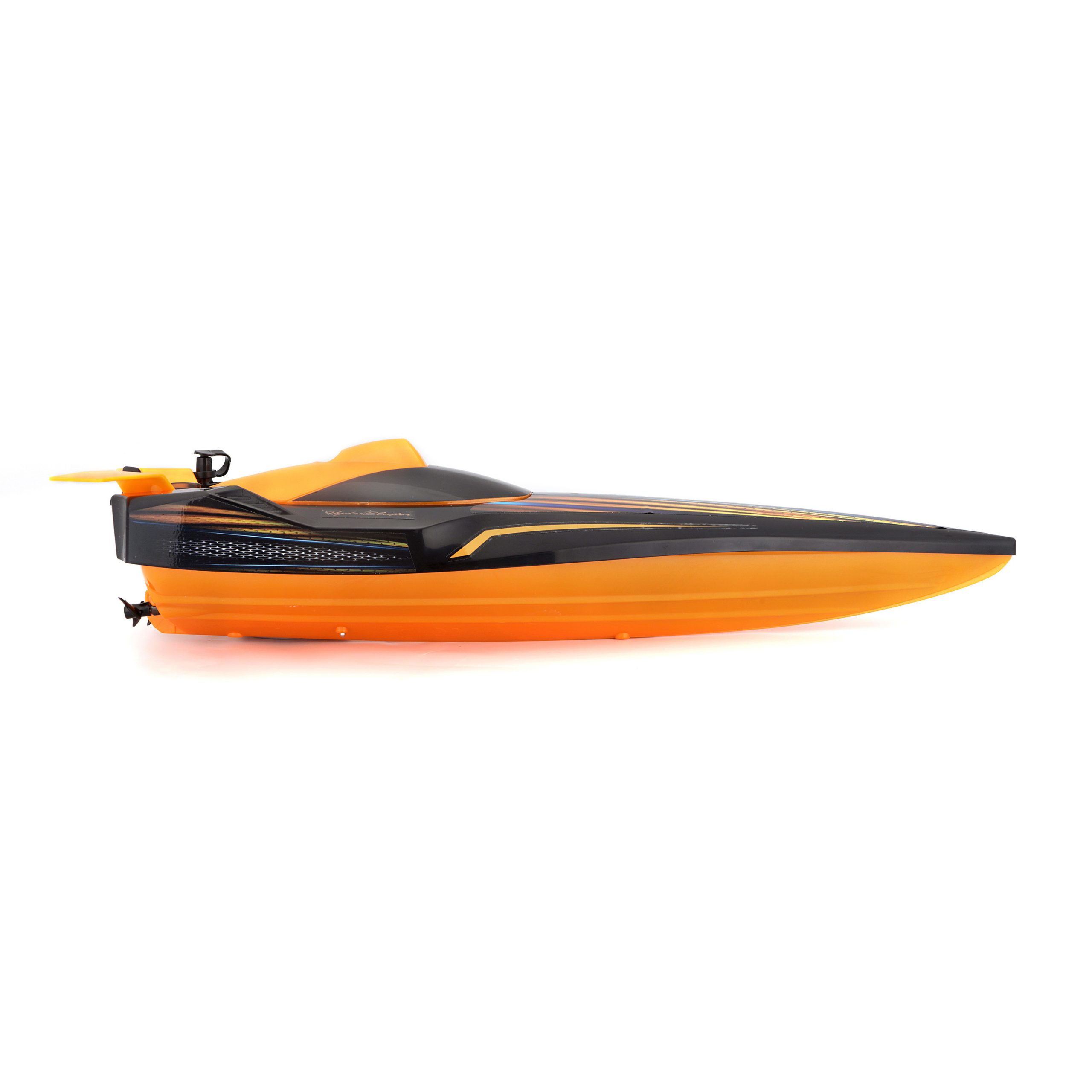 1.24 Hydroblaster RC Boat - Orange Black - Image 12