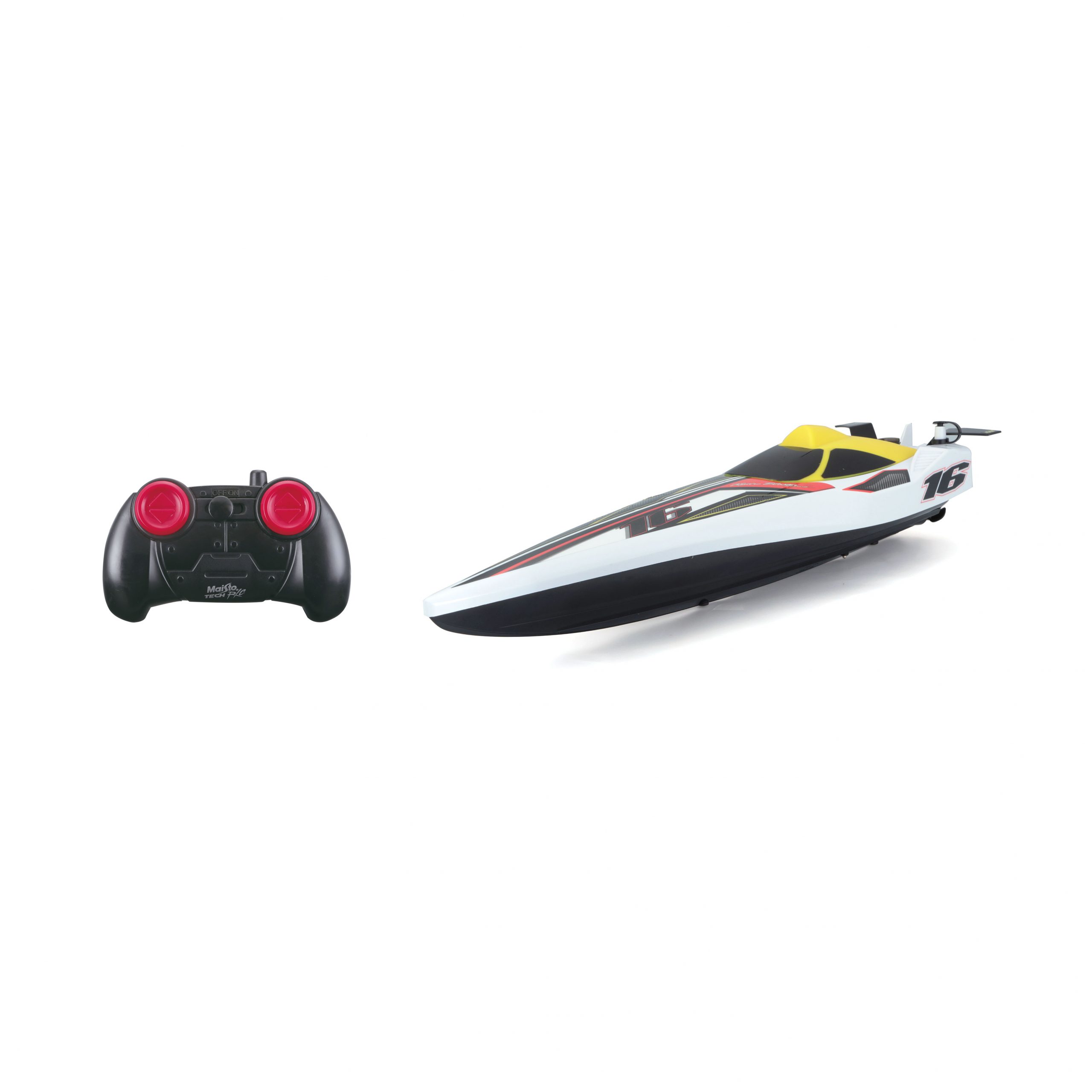 1:24 Hydroblaster RC Boat - White - Image 2