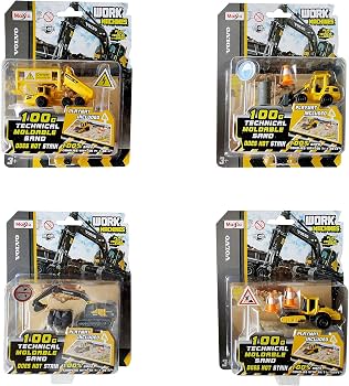 3" Volvo vehicles with 100g sand