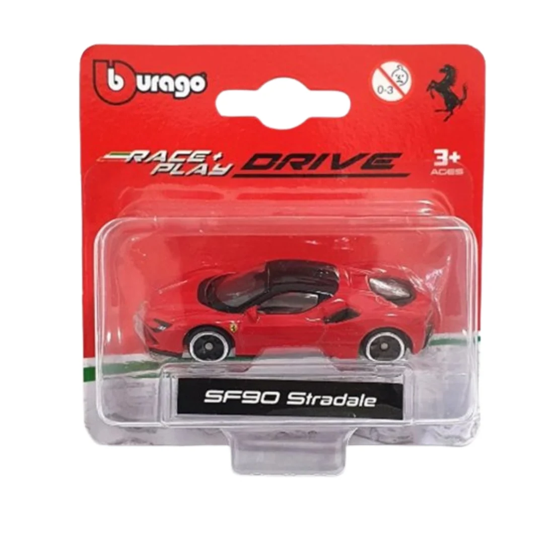 1:64 Ferrari SF90 Stradale - Red in Blister Card - Image 1