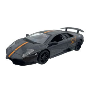 1:32 Bburago - Lamborghini Murcielago LP 670-4 SV China Limited Edition - Metallic Grey in Window Box - Image 1