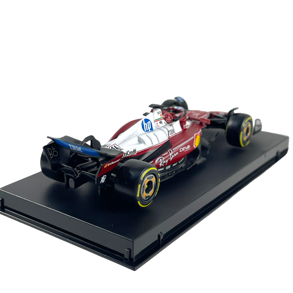 1:43 F1 2025 – Ferrari SF25 Special MonzaGP Livery #16 Charles Leclerc in Acrylic Box