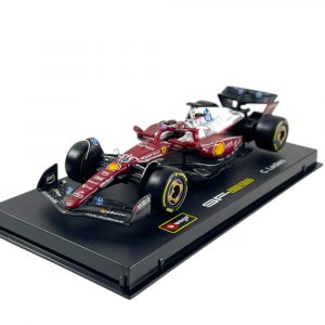1:43 F1 2025 – Ferrari SF25 Special MonzaGP Livery #16 Charles Leclerc in Acrylic Box - Image 1
