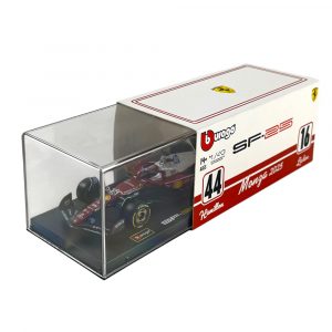 1:43 F1 2025 – Ferrari SF25 Special MonzaGP Livery #16 Charles Leclerc in Acrylic Box - Image 3