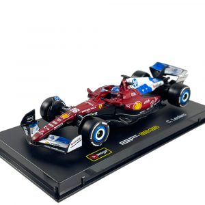 1:43 F1 2025 – Ferrari SF25 Special MiamiGP Livery #16 Charles Leclerc in Acrylic Box - Image 1