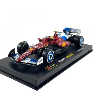 1:43 F1 2025 – Ferrari SF25 Special MiamiGP Livery #44 Lewis Hamilton in Acrylic Box - Image 1