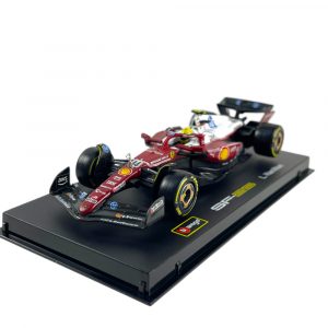 1:43 F1 2025 – Ferrari SF25 Special MonzaGP Livery #44 Lewis Hamilton in Acrylic Box - Image 1