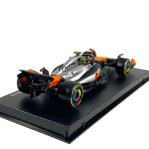 1:43 F1 2025 - McLaren MCL39 Special BritishGP Livery #4 Lando Norris in Acrylic Box - Image 5